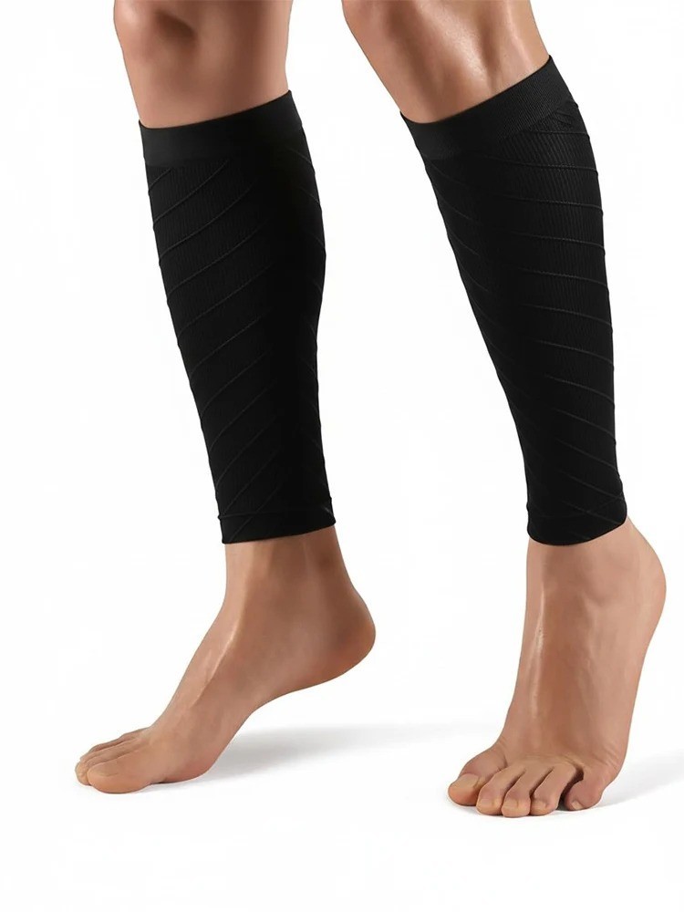 Calf Compression Sleeves 20-30mmHg Leg Support Running Sports Men Women