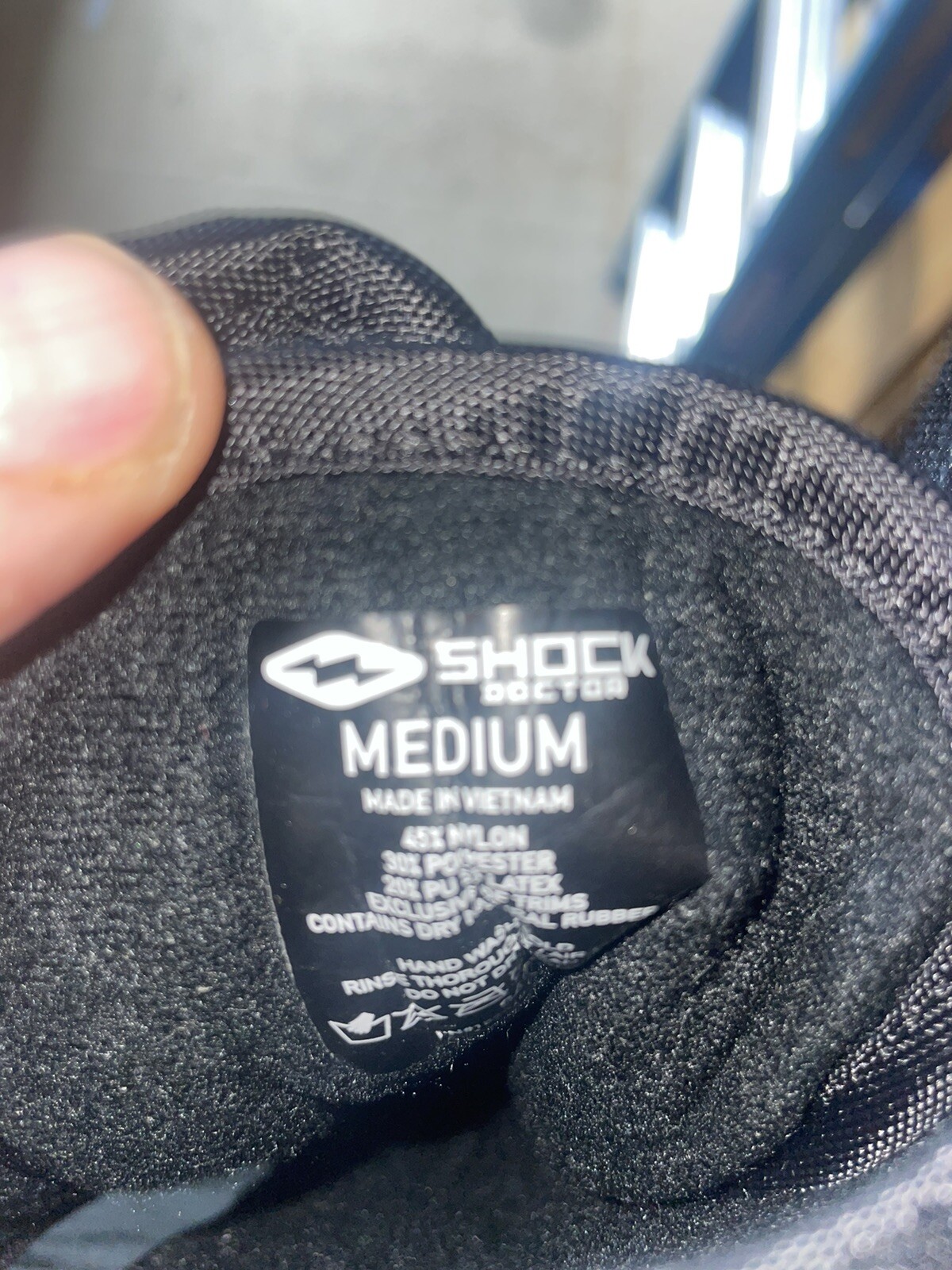 Shock Doctor 849 Medium Black Ankle Brace