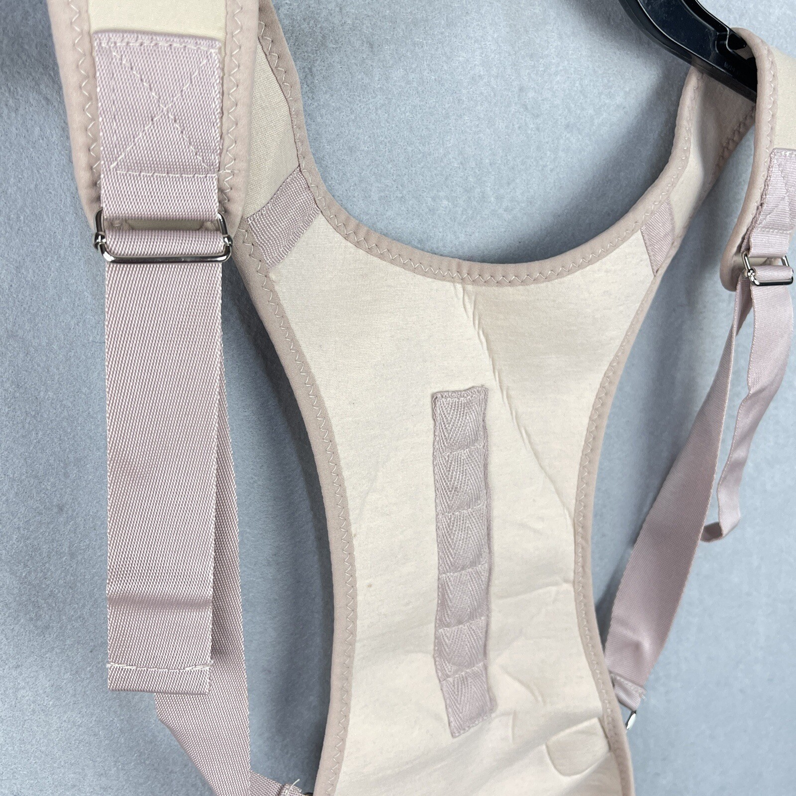 LivingSure Magnetic Posture Corrector Adjustable Strap Size Large Color Cream