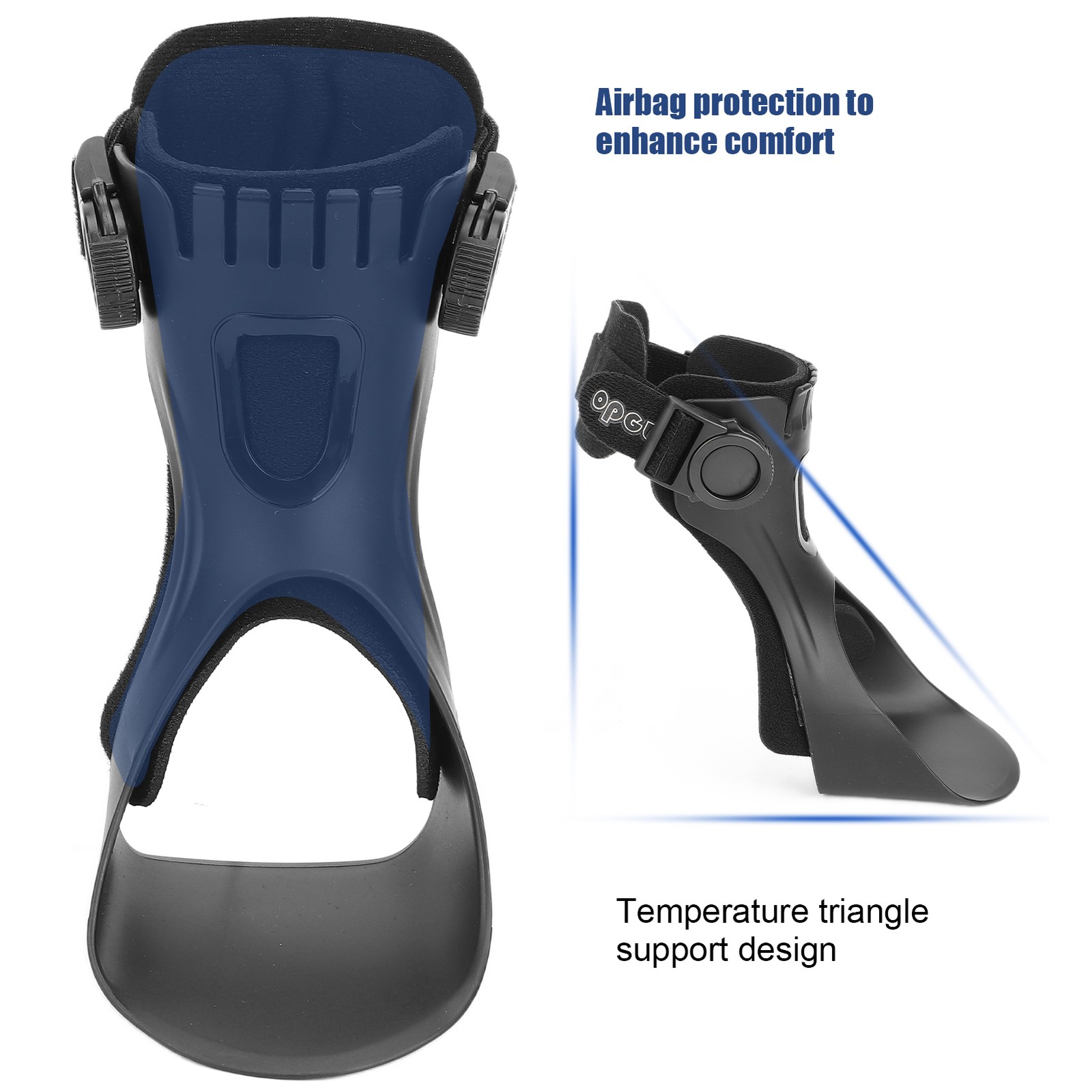Right-XL Ankle Foot Orthosis Flexible Design For Balance Enhancement Excellent