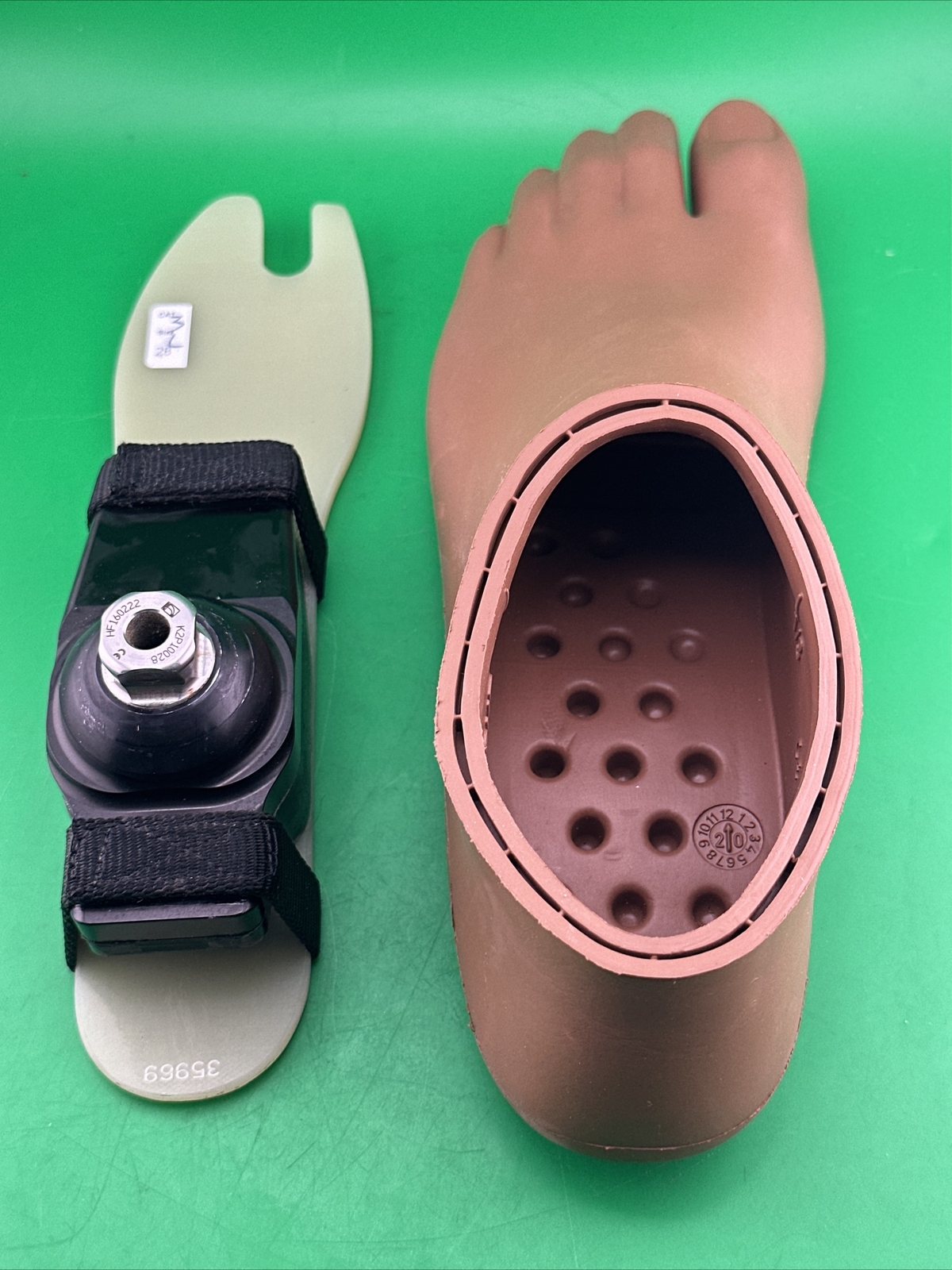 Ossur K2 ￼ Sensation Prosthetic Foot. Last Foot. Size 28, Category Three
