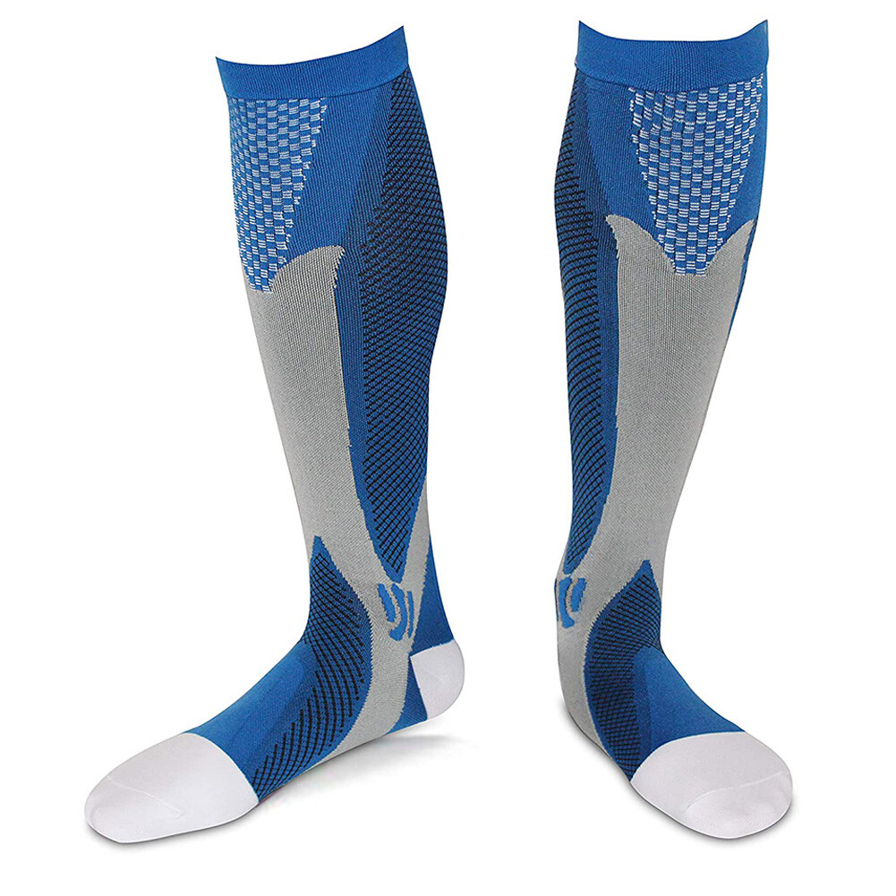 Top-Quality Compression Socks Reduce Fatigue, Soreness, Prevent Injuries S~XXL