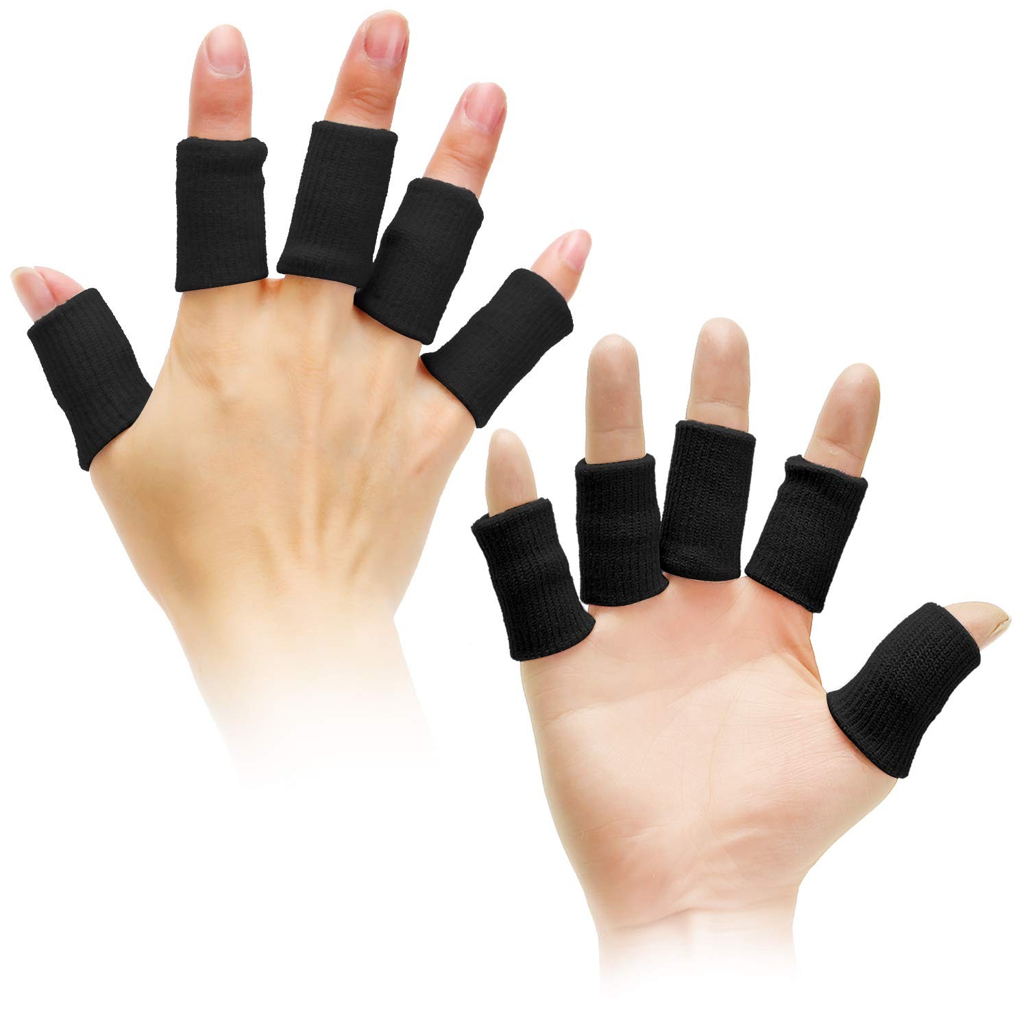 Compression Sleeves Elastic Finger Protectors Thumb Splint Brace for Arthritis