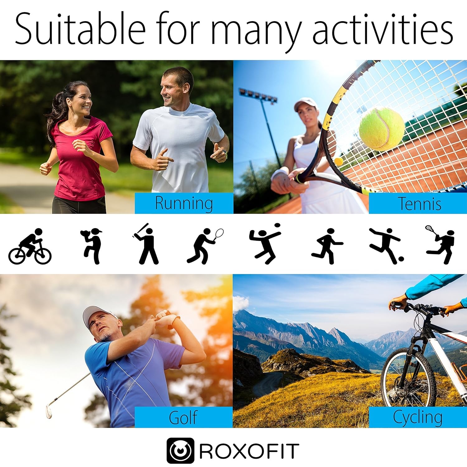ROXOFIT Calf Brace for Torn Calf Muscle and Shin Splint Relief – Shin Splint Bra