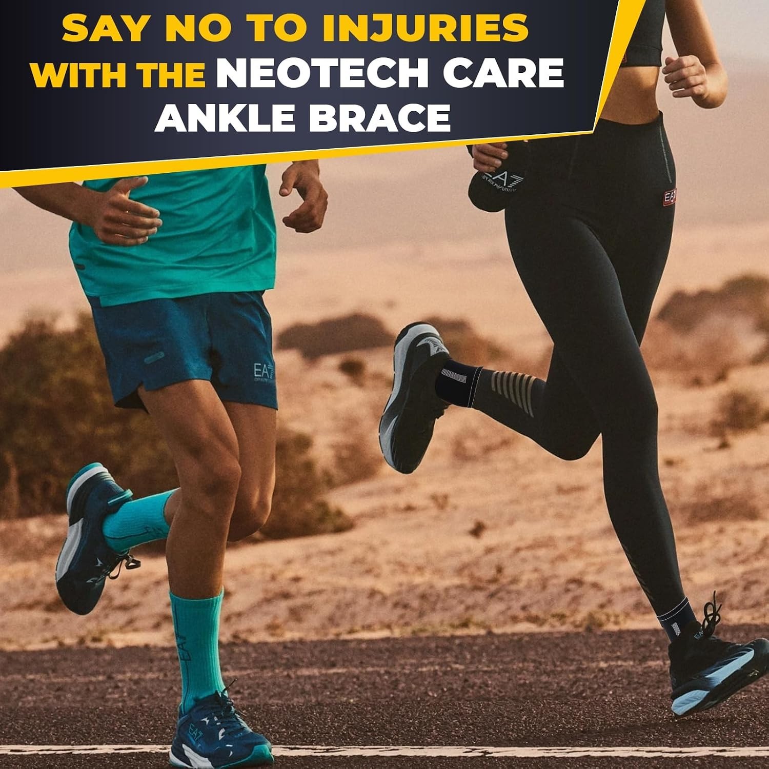 Lightweight Ankle Support Brace in Black – Size M for All Sports Activities