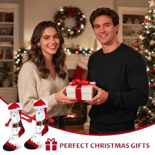 Funny 3D Animal Socks for Men Women Teens Boys – Secret Santa Men-sd-santa-a
