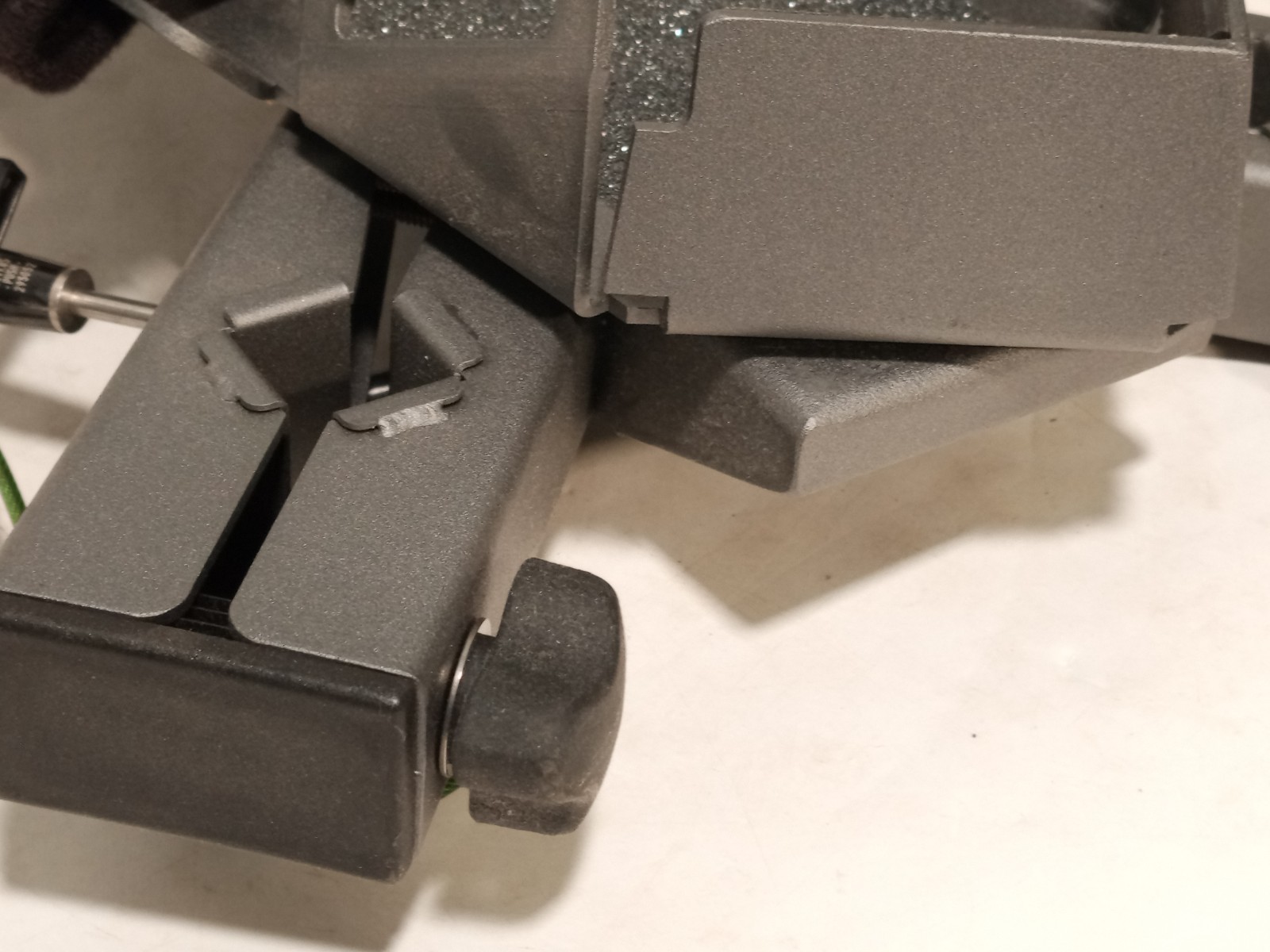 Jergens orthopedic foot/ankle positioner platform w/ straps, OR rail clamps