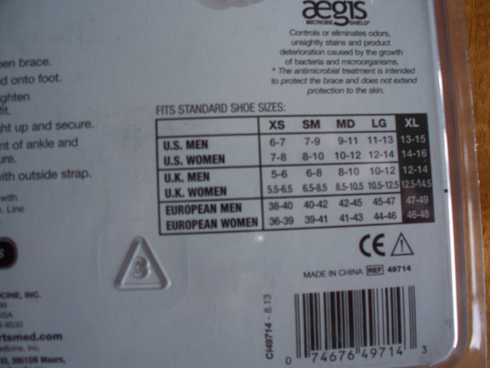 Mueller, Sport Care, Hg80 Soft Ankle Brace, X-Large, 49714, New in Package