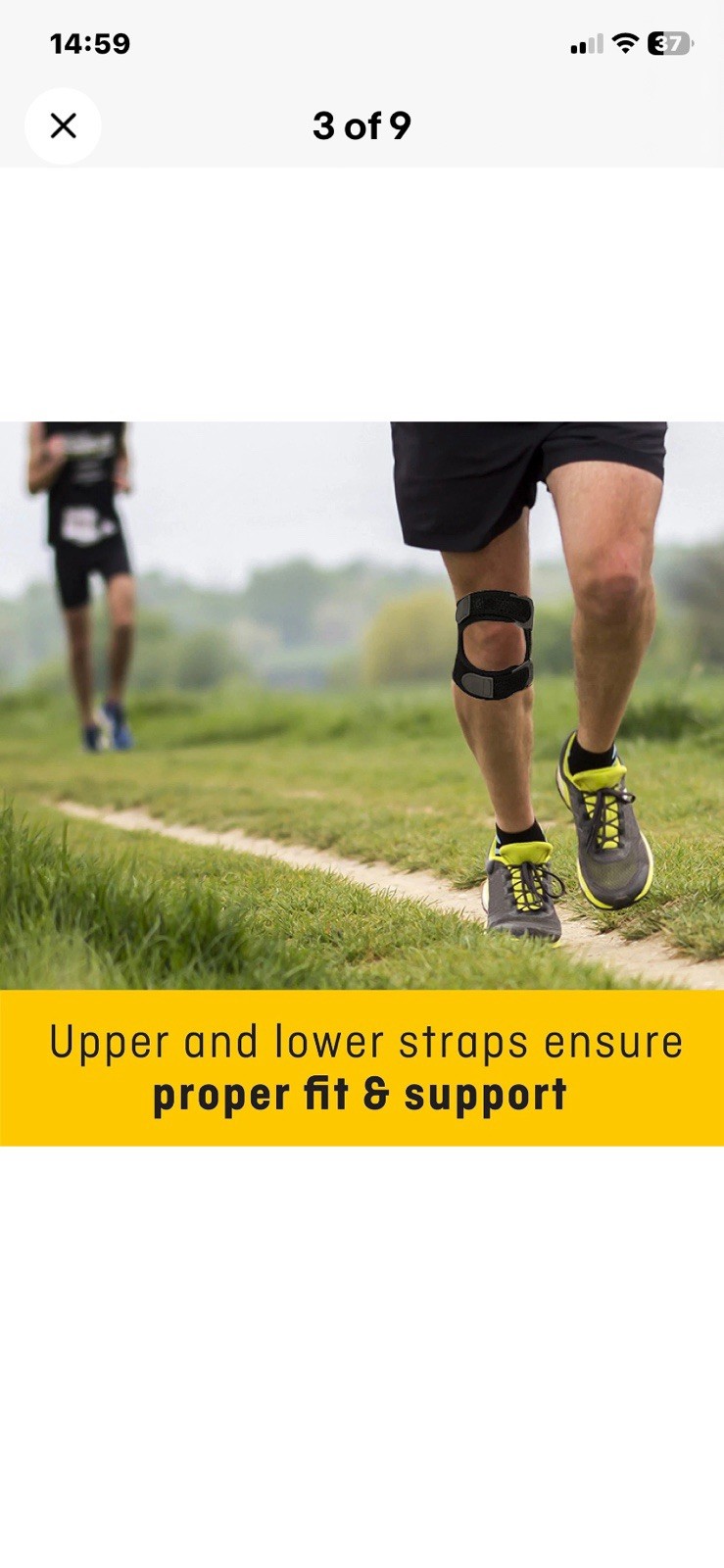 Futuro Dual Strap Knee Support Adjustable 09195Enr