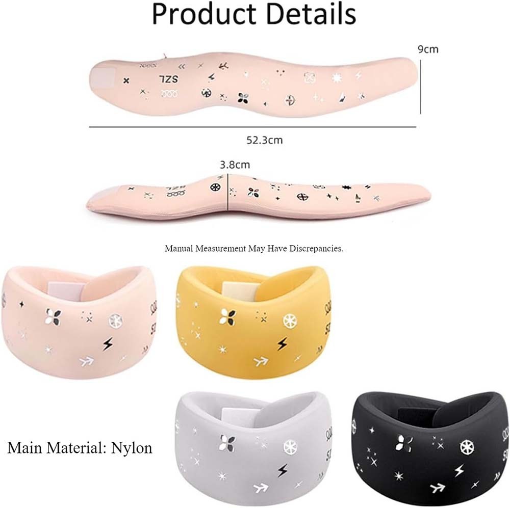 Ergonomic Portable Neck Support Pillow Memory Foam Travel Pillow for Daily Use