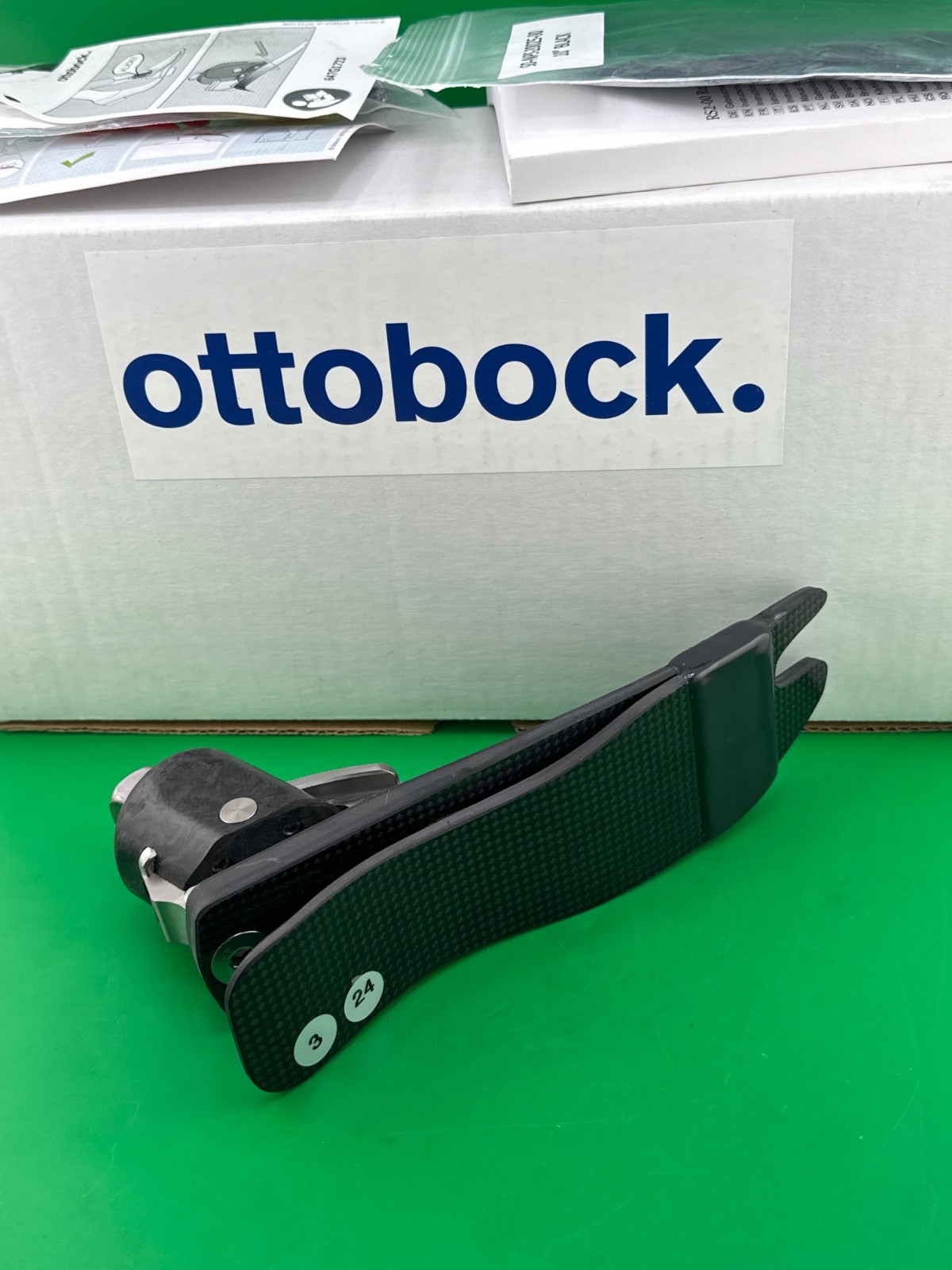 otto bock Runaway HX adjustable heel height Foot. Size 24 category 3 new