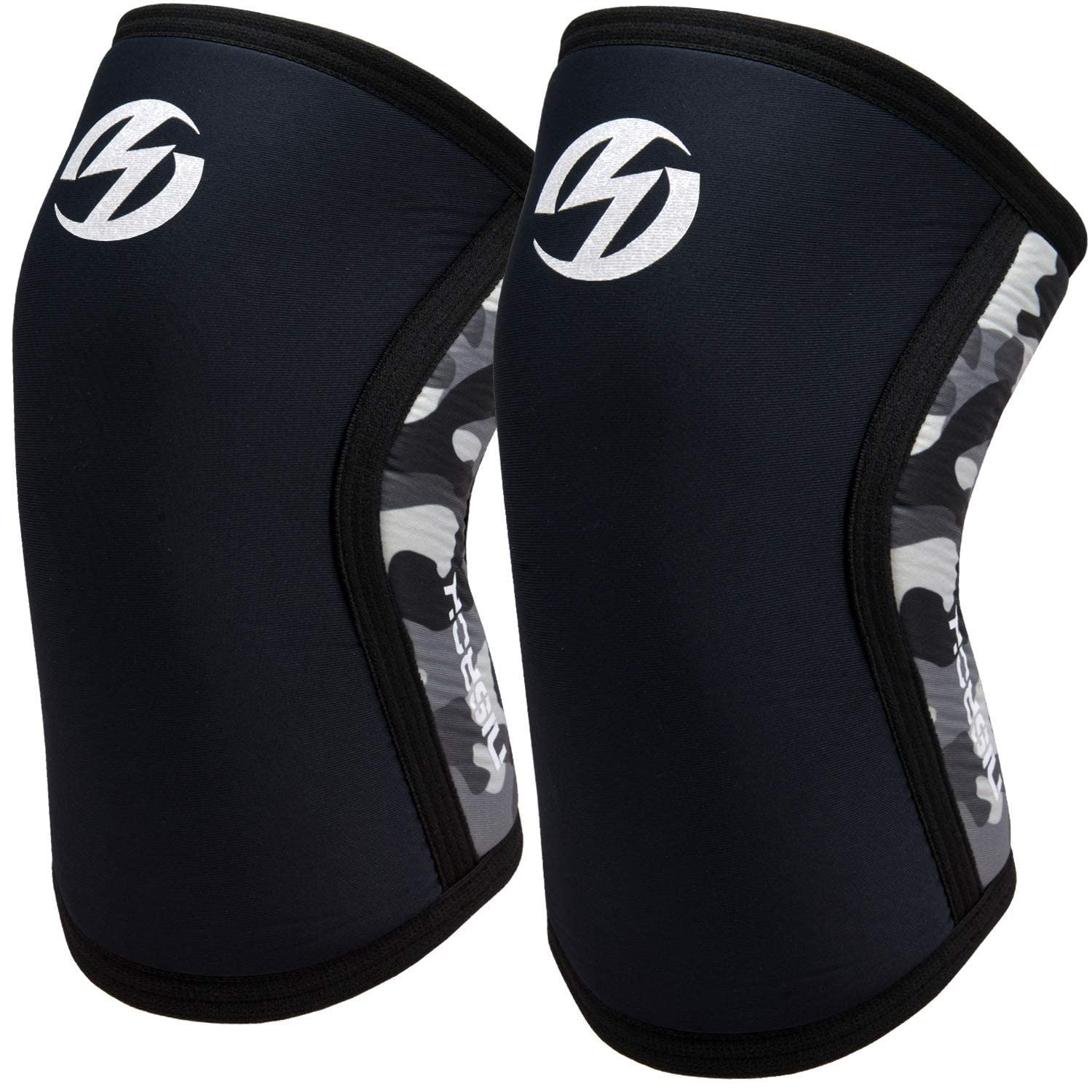Knee Sleeves (1 Pair), 7Mm Neoprene Compression Knee Braces, Great Support for C