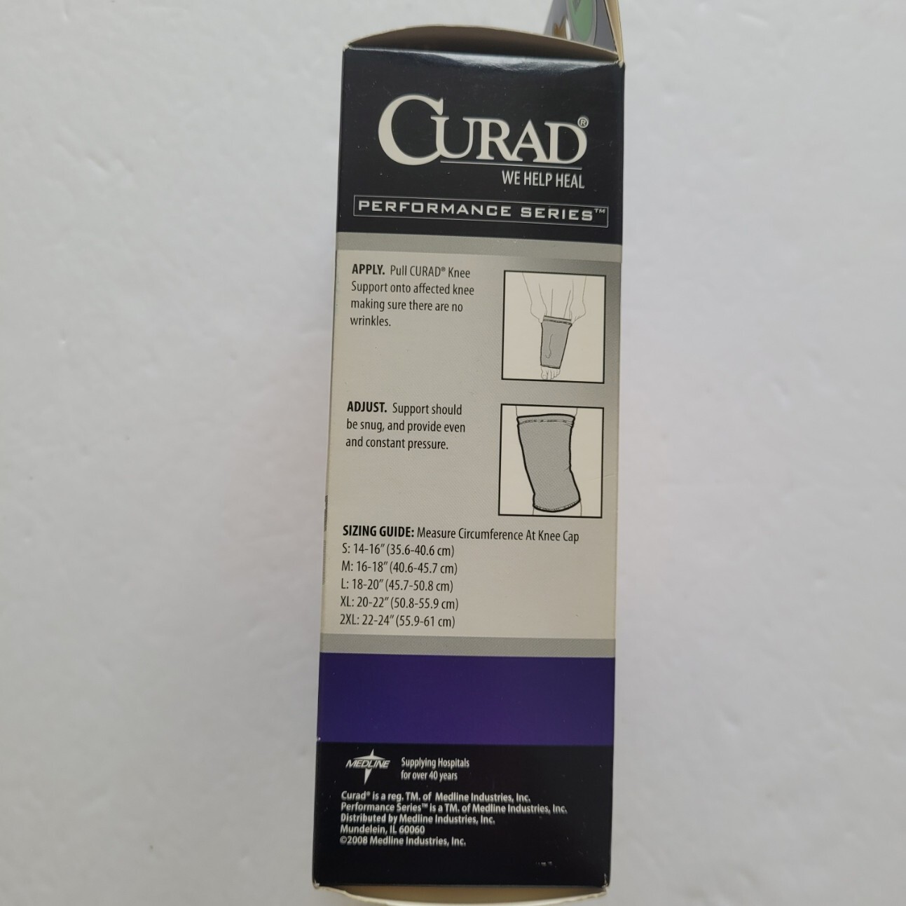 Curad Performance Series Knee Support Med