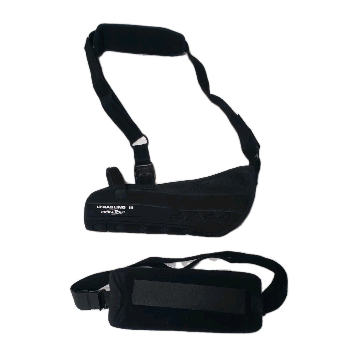 DonJoy UltraSling III Arm Sling and Pillow Black Adult Size Adjustable