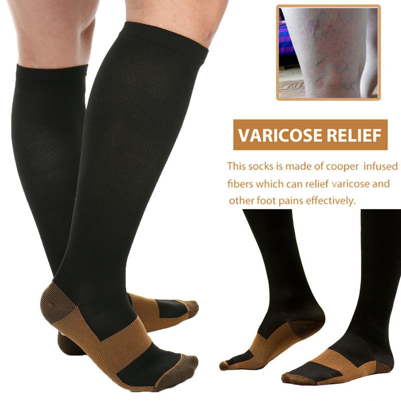 Premium Compression Socks (20-30mmHg) Best for Nurse Medical Running Athletic
