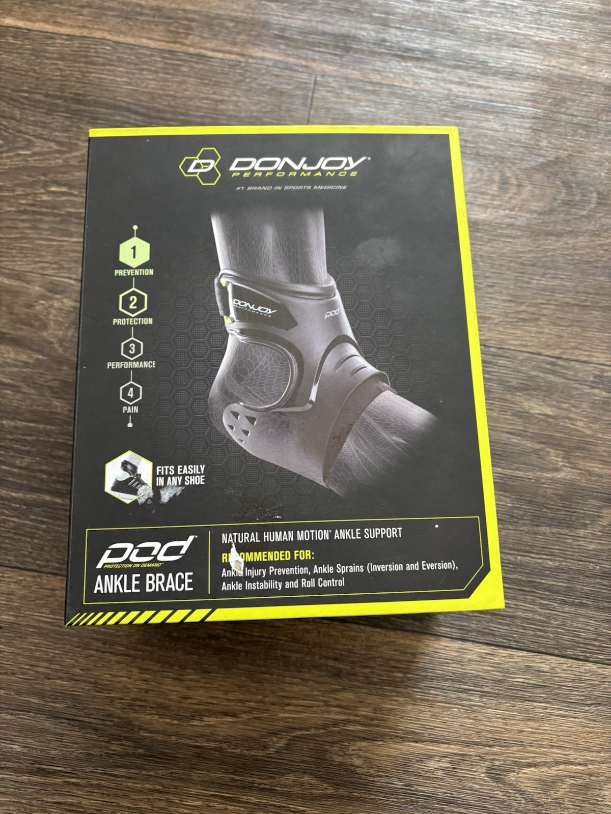 DonJoy POD Ankle Brace XS/Right NICE WITH BOX