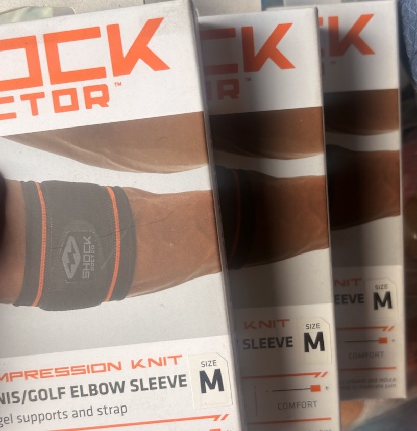 Shock Doctor Compression Tennis / Golf Elbow Support Sleeve Medium