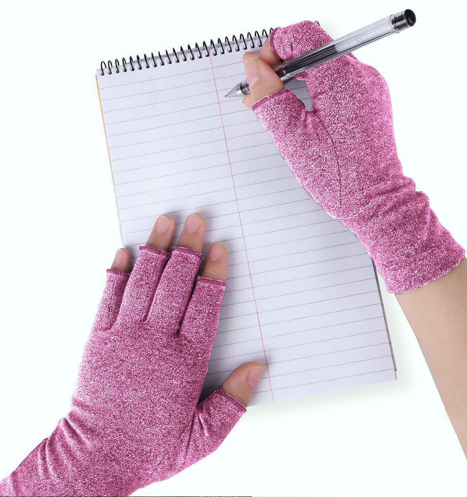 Pink Ladies original Compression Glove 2 Pairs Women Arthritis Gloves