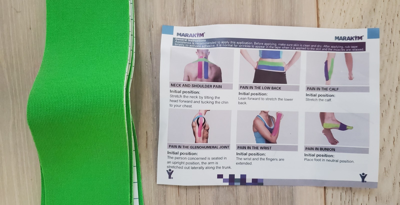MARAKYM muscle support knee back shoulder