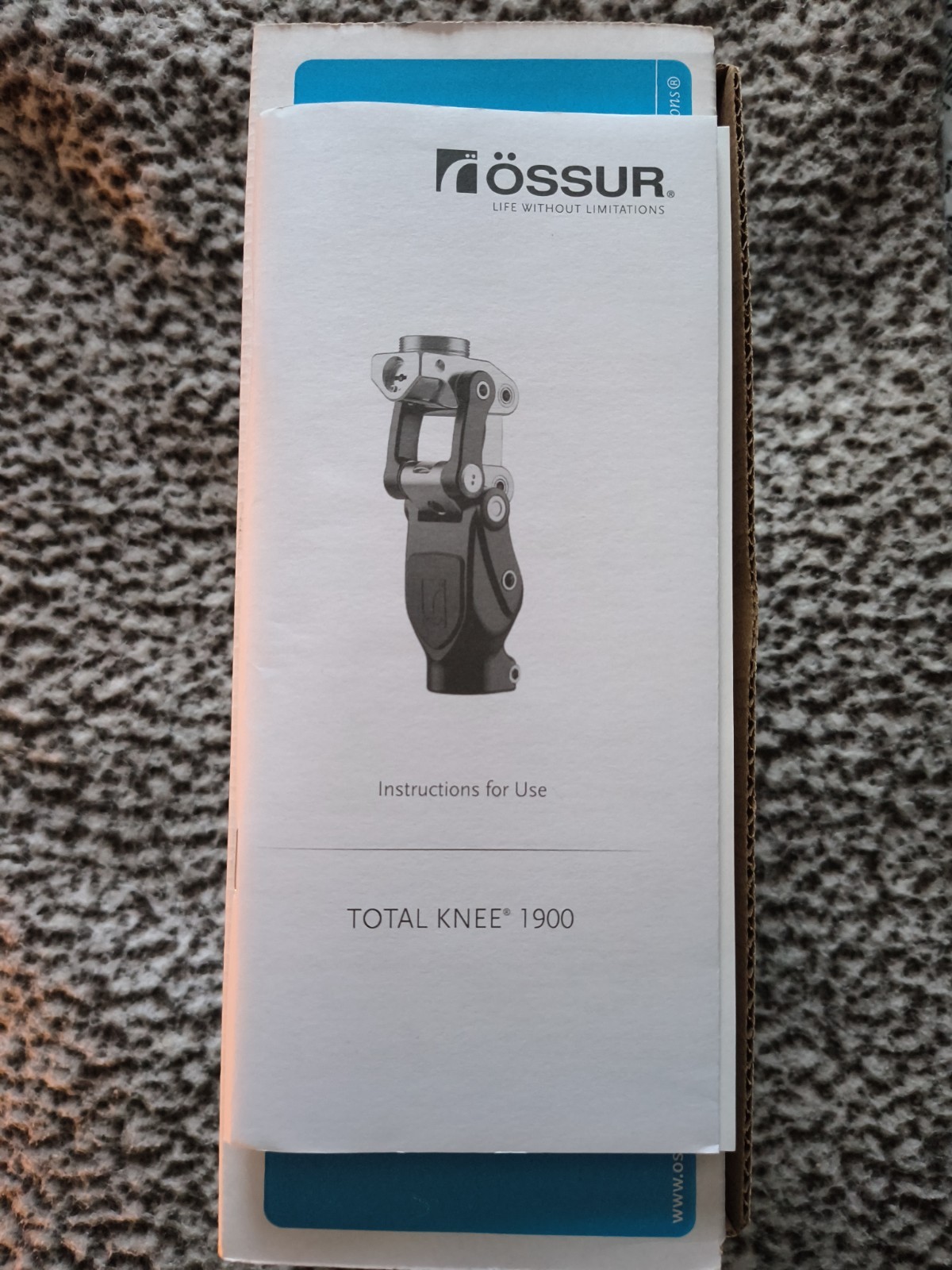 Total Knee 1900 Polycentric Knee Joint W/Geometric Locking New