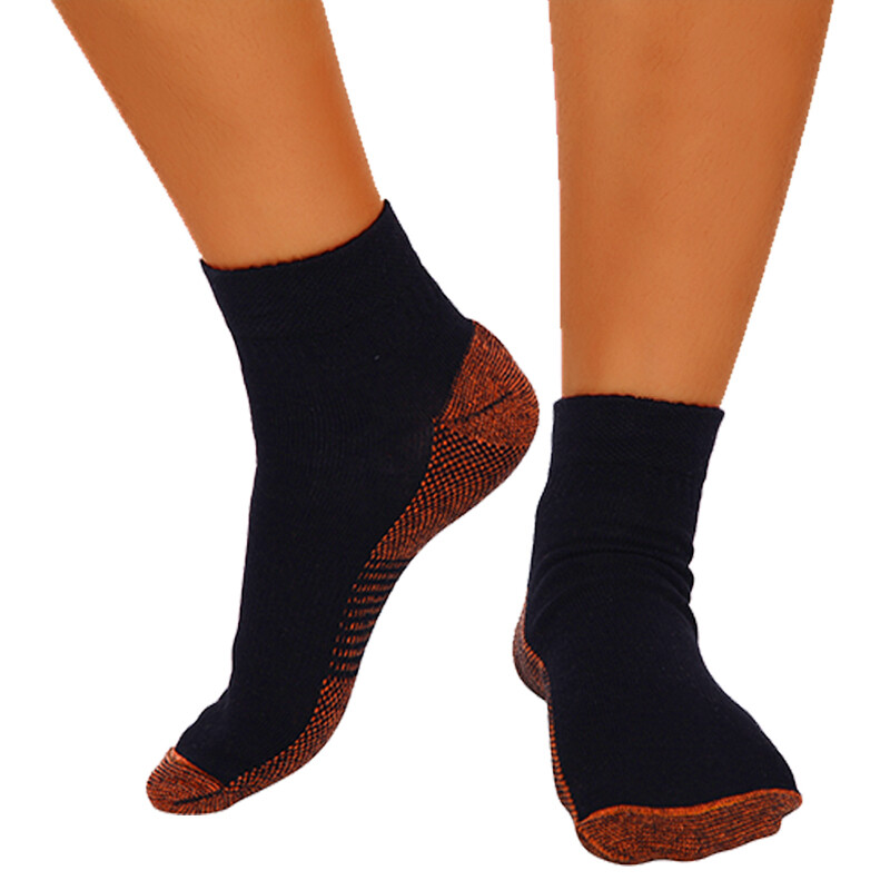 Cooper Compression Socks Ankle Support Heel Arch Plantar Feet Fatigue Pain IA