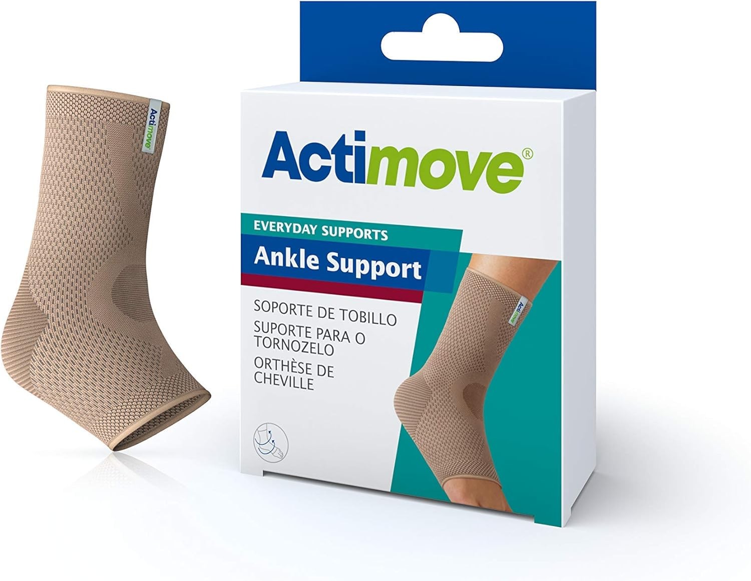 Actimove Everyday Supports Ankle Support Beige Large