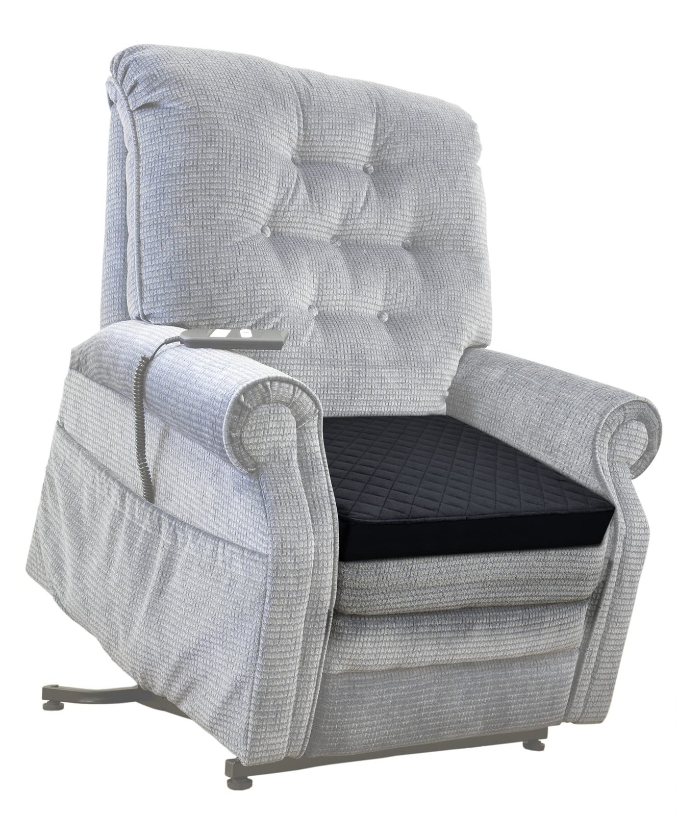 Medium-Soft 20x20x3 Memory Foam Recliner Chair Seat Cushion for Long Sitting …