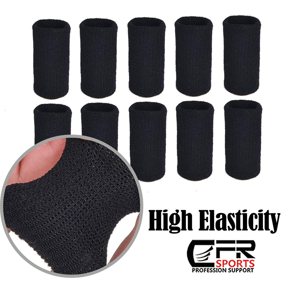 10pcs Finger SplintTrigger Finger Brace Sleeves Pain Relief Sport Injury Support