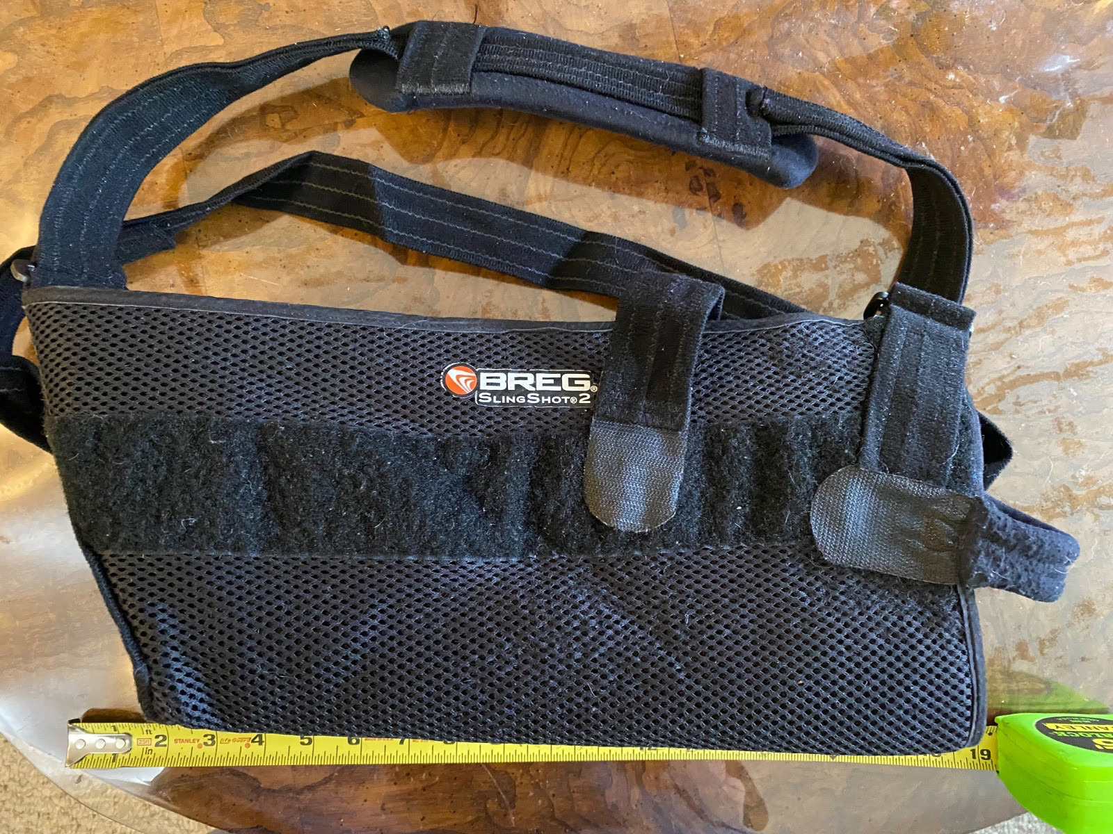 Breg SlingShot II Shoulder Brace/Sling w/pillow Onesize Gently Used