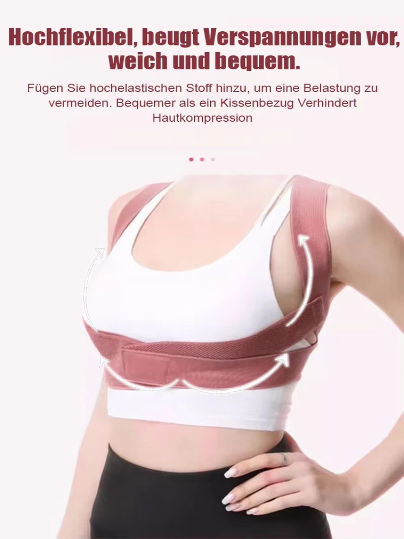 Adjustable Posture Support Strap Upper Back Shoulder Support Brace Unisex S M L