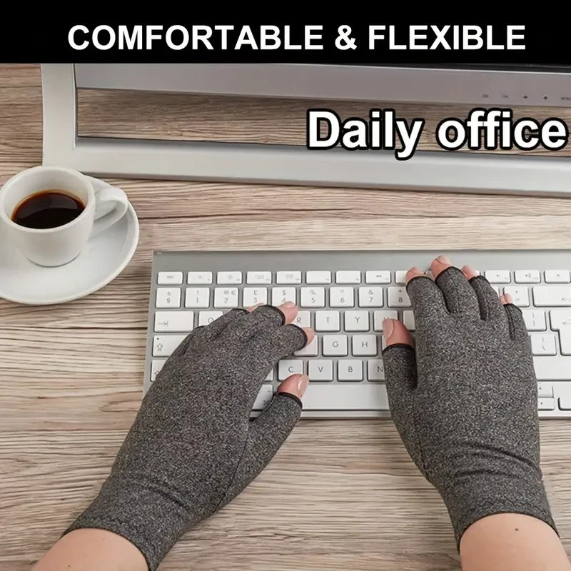 Arthritis Compression Gloves Relieve Set of Two Size Small