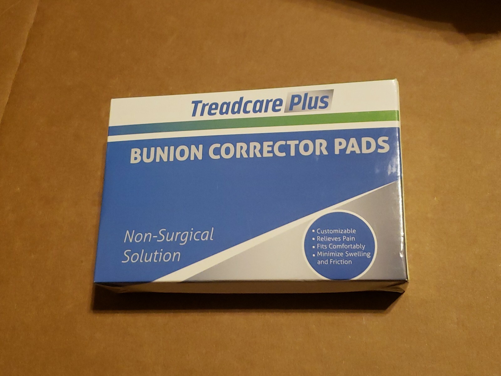 Treadcare plus bunion corrector pads customizable relieves pain fits comfortably