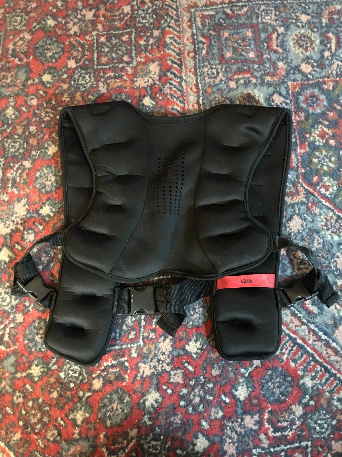 Weighted Vest, Reebok, 12 Lb., One Size, Adjustable, Used