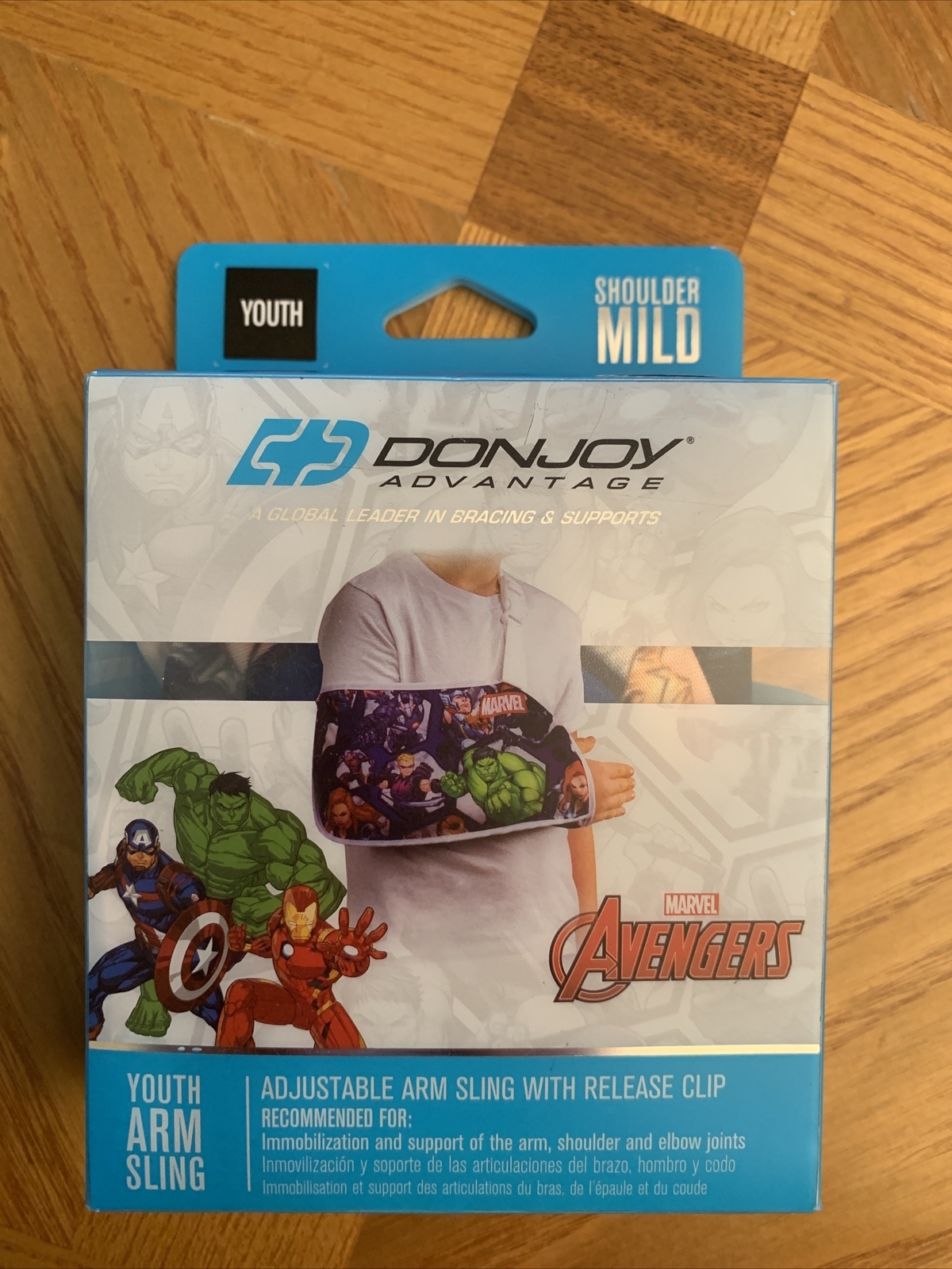DonJoy Advantage Marvel Avengers Youth Adjustable Arm Sling Youth Size