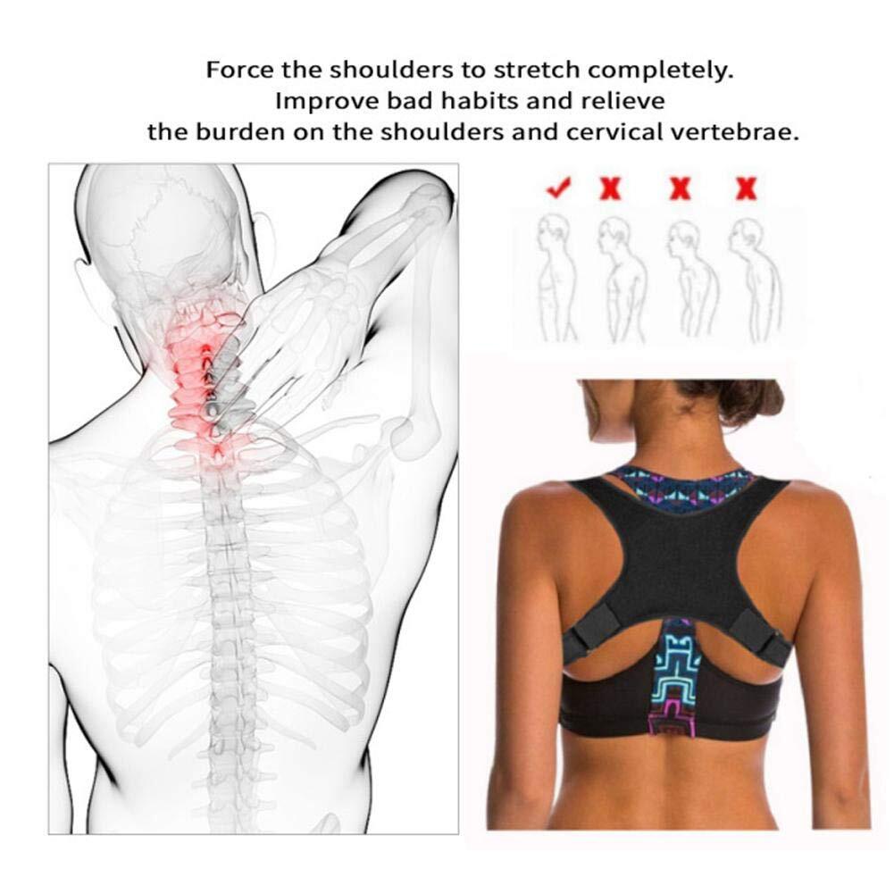 Back Posture Corrector Shoulder Straight Support Brace Belt Therapy Women Lot