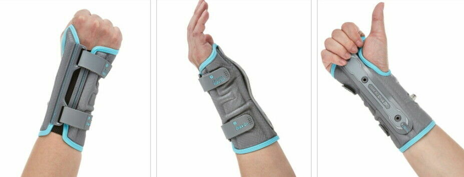 Disk Dr NW30 Wrist Guard Direct 4Way Compression 3Frame Ari Pump Right 5~6″ Blue