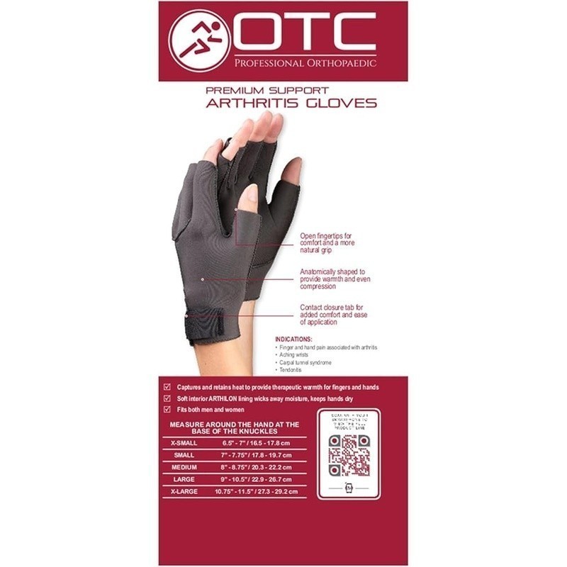 Therapeutic Neoprene Compression Gloves Arthritis Pain Relief Open Finger Design