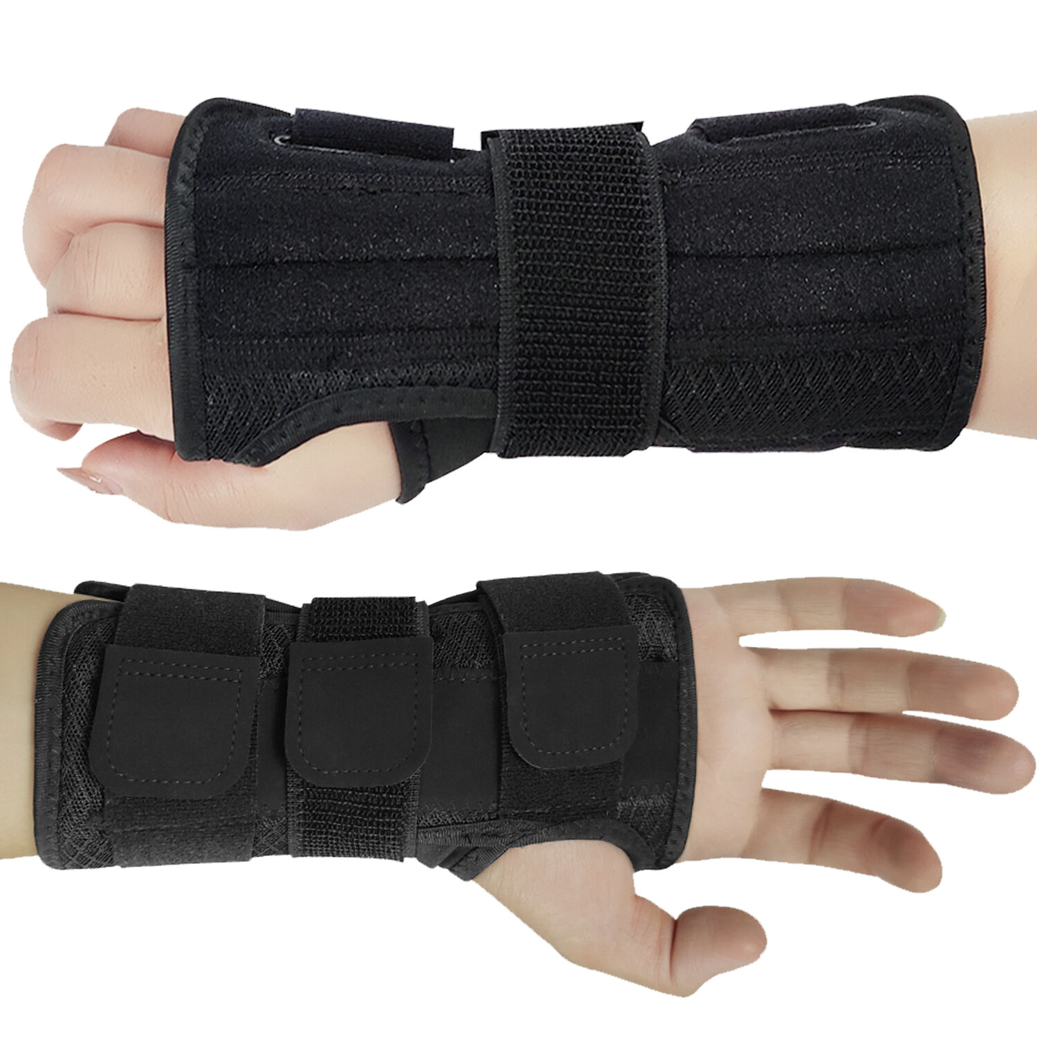Wrist Support Brace Splint Sprain Carpal Tunnel Sport Adjustable Right Left Hand