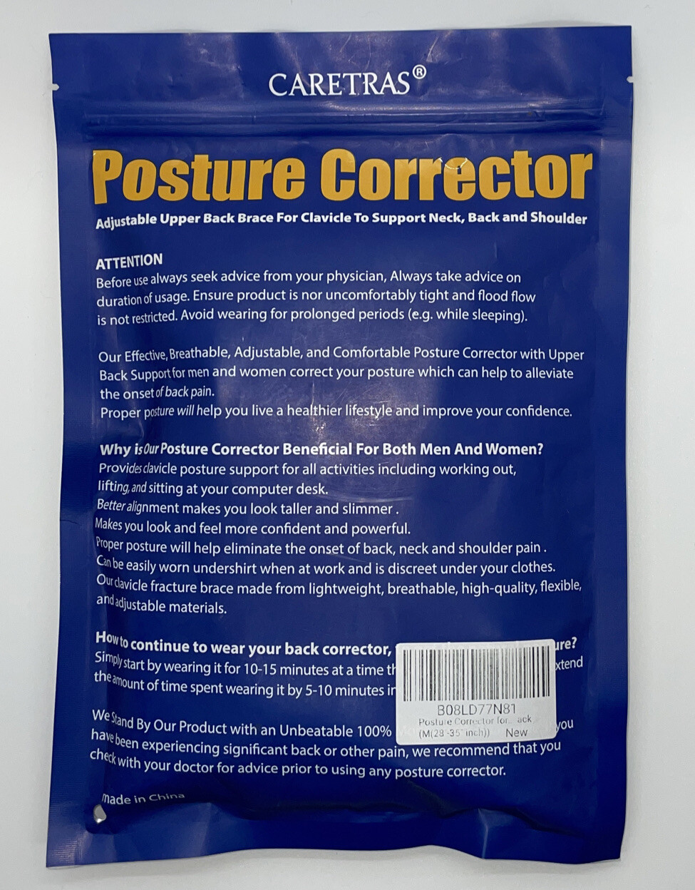 Caretras Posture Corrector Size Medium