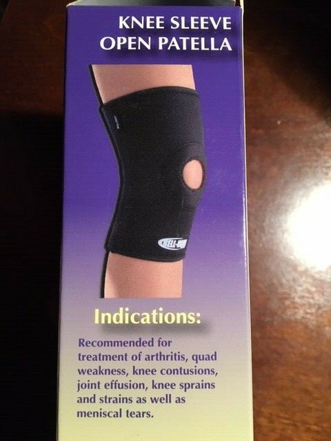 BELL-HORN PROSTYLE KNEE SLEEVE OPEN PATELLA SMALL #204S BRAND NEW IN BOX