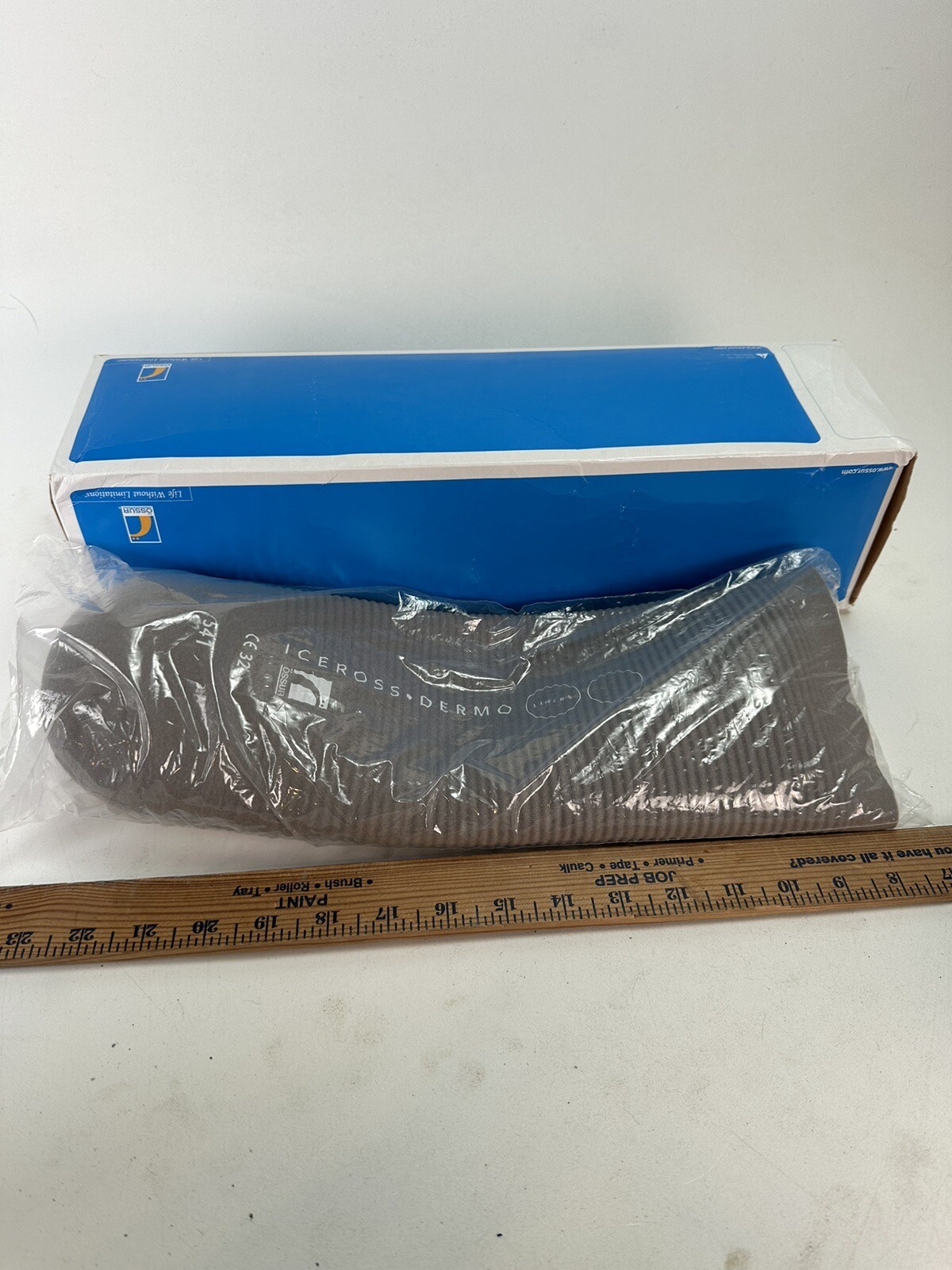 New Ossur Iceross Dermo Wave 3mm 32cm Prosthetic Cushion Liner