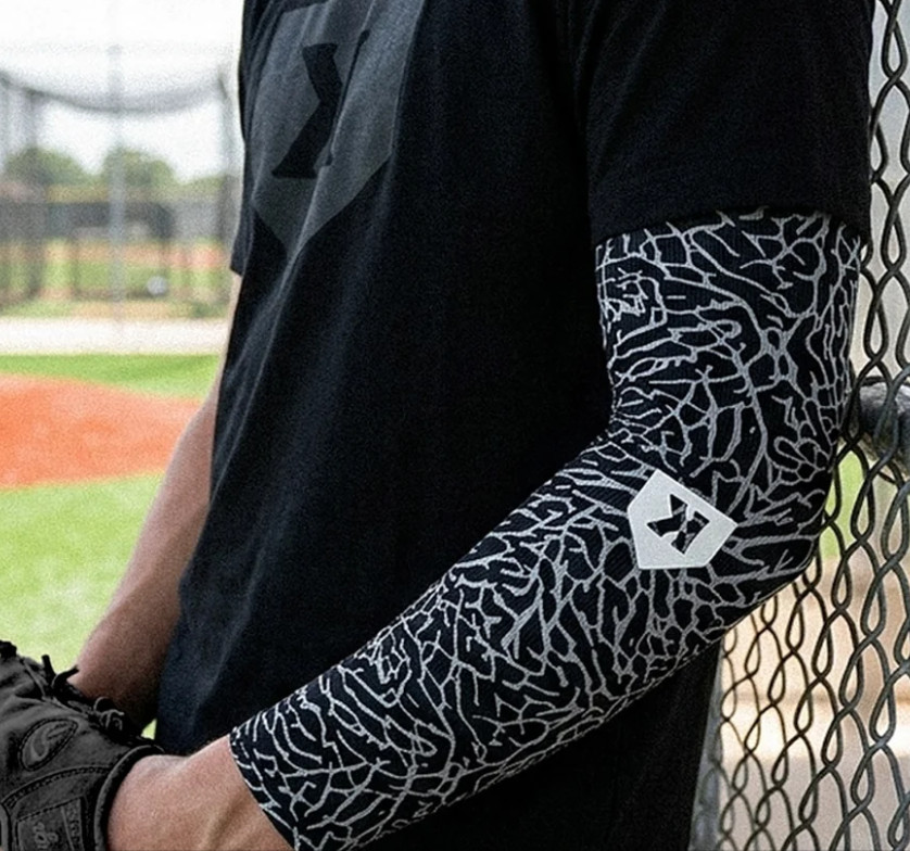 Bruce Bolt Premium Pro Graduated Compression Arm Sleeve Elephant Print S/M NEW