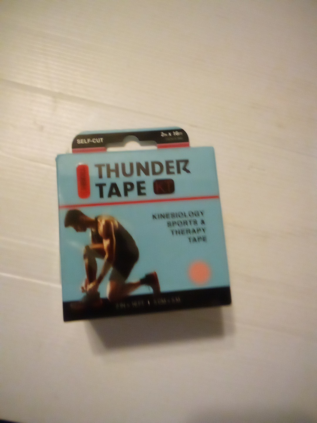 2in x 16ft HEKILI Thunder Tape Kinesiology Therapy & Sports Roll Self-Cut Pink