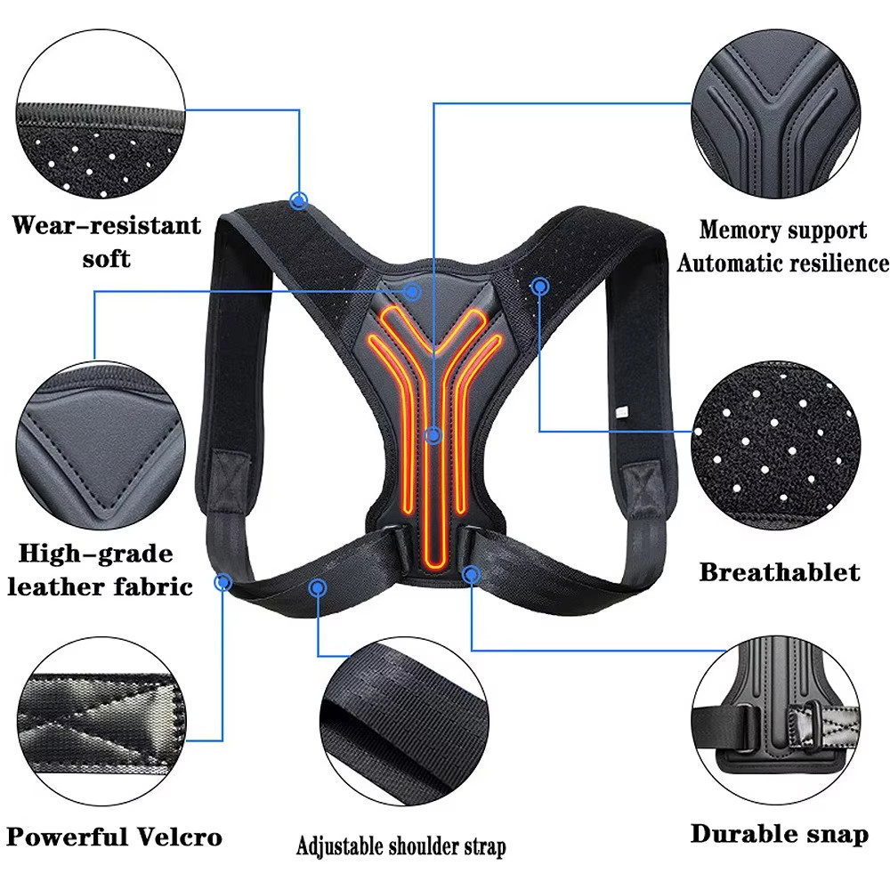 Adjustable Posture Corrector for Men Women Back Shoulder Support Brace