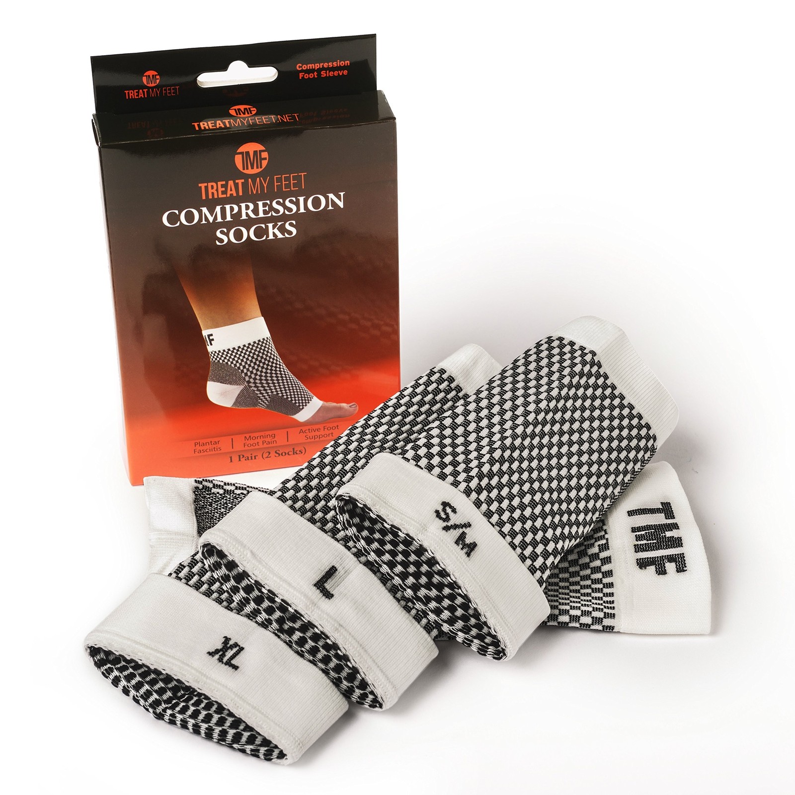 Plantar Fasciitis Compression Socks Ankle Brace Support Foot Pain Relief Socks