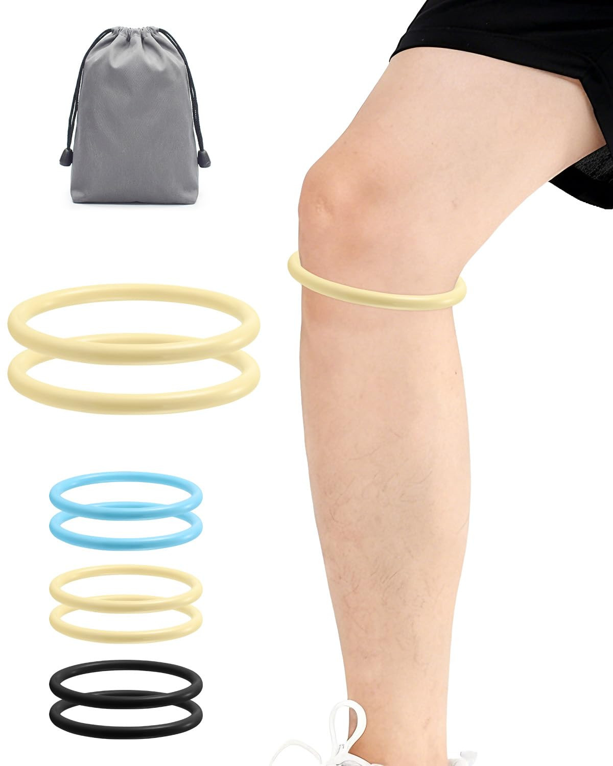 2PCS Patellar Tendon Support Strap for Knee Pain Relief, Patella Bands for Ba…