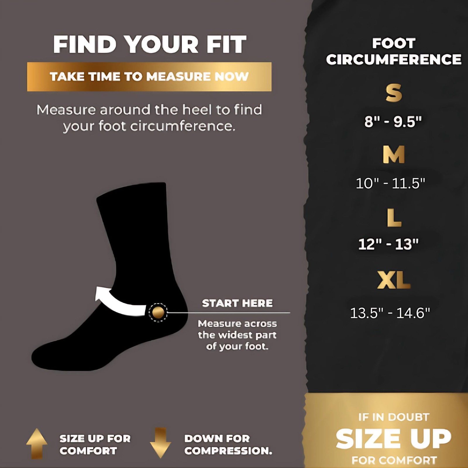 Foot Sleeve – Elastic Ankle Compression Socks for Women & Men Foot Braces Cop…