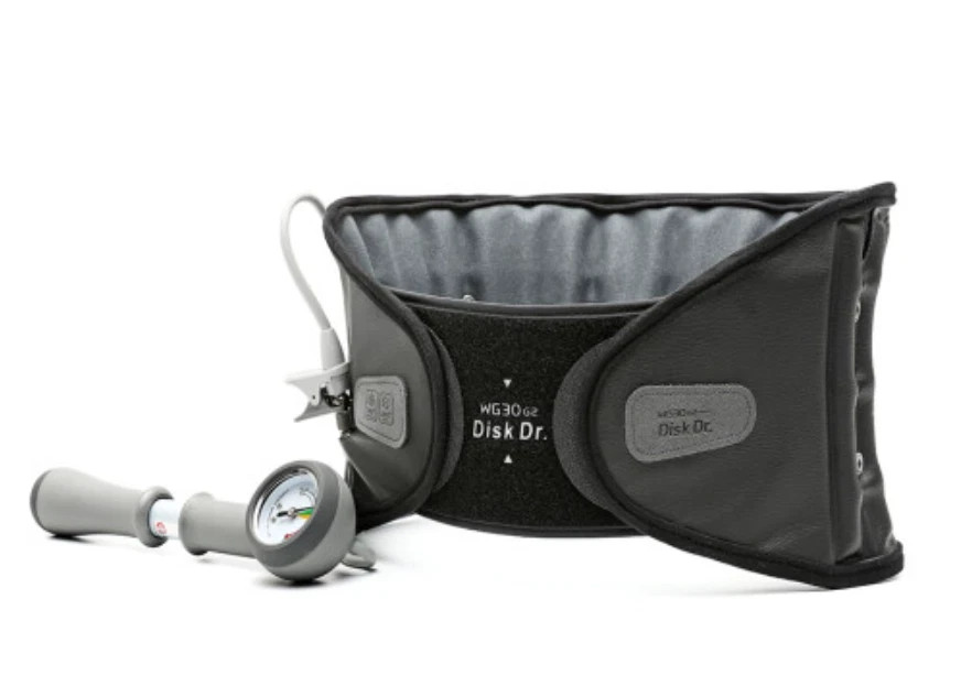 Disk Dr. WG30 G2 Waist Traction Support Belt Air Pump Lumbar Care Korea New