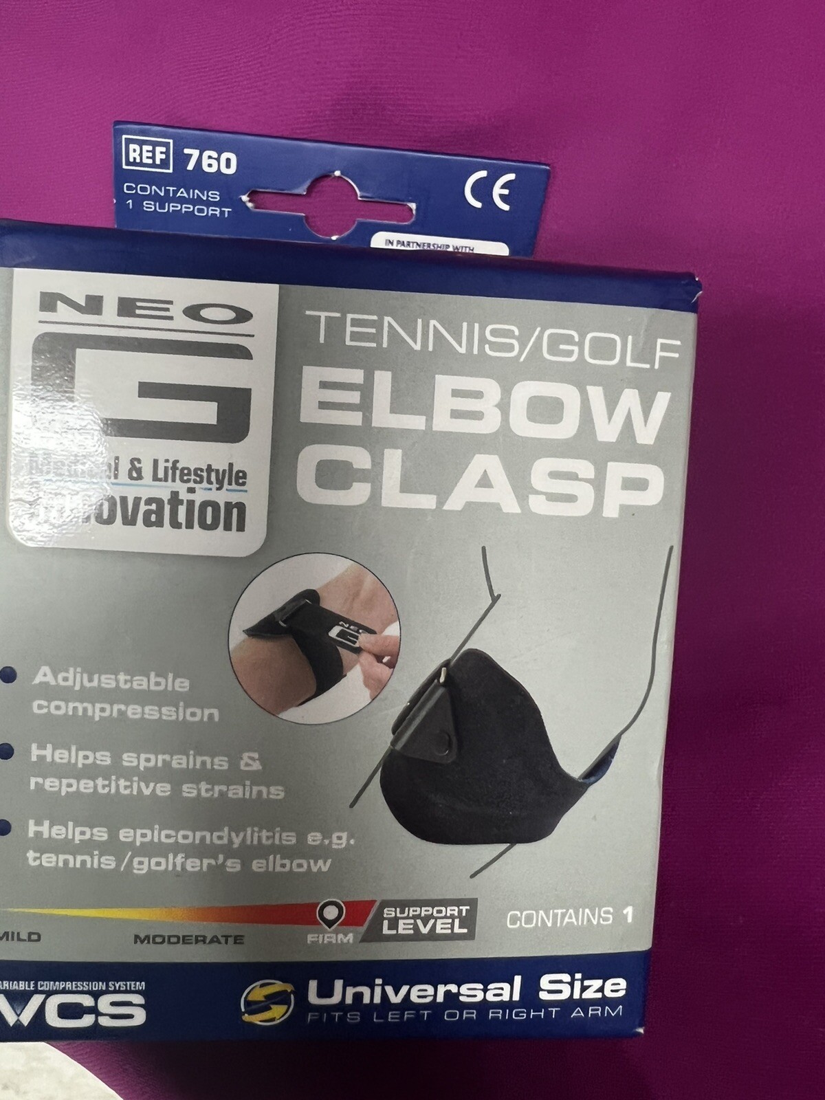 Elbow Strap Neo G Tennis/Golf Unisex Elbow Strap – Universal size
