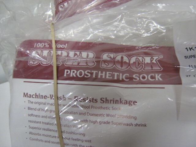 Super Sock Prosthetic Sock 1K150526 11 x 5.5 x 26 Pack of 6